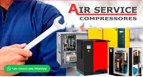 Compressor parafuso de ar comprimido